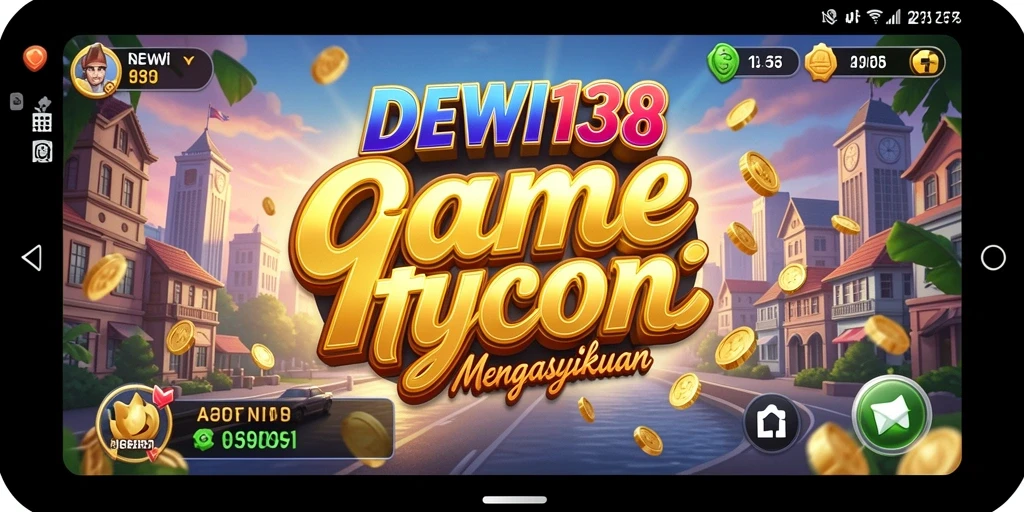 Screenshot gameplay DEWI138 yang menampilkan keseruan Tycoon.