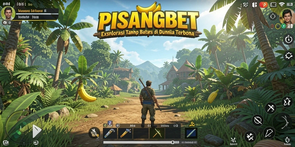 Tampilan gameplay Open World yang menakjubkan dari PISANGBET.