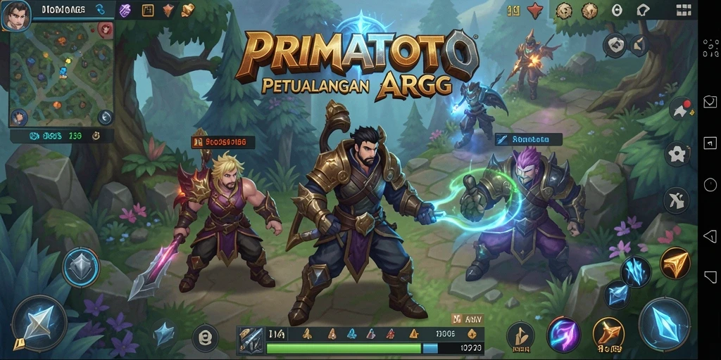 Screenshot gameplay menampilkan aksi seru dalam PRIMATOTO.